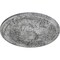 Ekena Millwork Tristan Ceiling Medallion (Canopies up to 6 1/4"), 32 3/8"OD x 3 1/2"P, Ultra Pure White Crackle CM32TNUWC - alternate 2